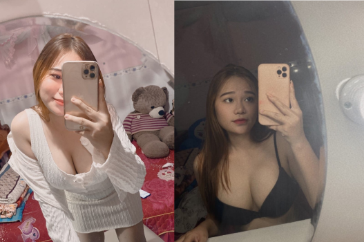 Em gái cùng công ty một mình tìm thú vui khi chồng vắng mặt