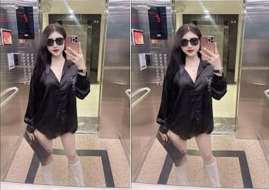 Thuỳ Dương với kiểu mông lớn khiến việc 